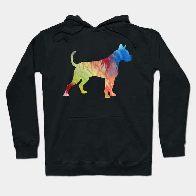 Boxer Dog Hoodie by BittenByErmines